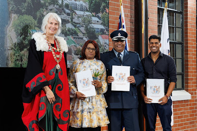Photo from the HCC NZ Citizenship Ceremony 2 (Afternoon) held at The Atrium, Wintec/Te Pukenga, Hamilton, Waikato, New Zealand at 3:30pm on Monday, 17 June, 2024. Photo: Mike Walen / KeyImagery Photography. Copyright: © Hamilton City Council.