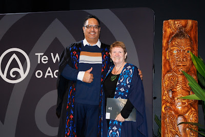 Photo from Ceremony 6 of the TWoA Tāmaki Makaurau 2025 Graduations (May 2025) held at the Mangere Arts Centre in Auckland, New Zealand on Wednesday, 28 May, 2025. Photo by Mike Walen / KeyImagery Photography. Copyright: © 2025 Te Wānanga o Aotearoa.