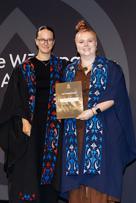 Photo from Ceremony 6 of the TWoA Tāmaki Makaurau 2025 Graduations (May 2025) held at the Mangere Arts Centre in Auckland, New Zealand on Wednesday, 28 May, 2025. Photo by Mike Walen / KeyImagery Photography. Copyright: © 2025 Te Wānanga o Aotearoa.