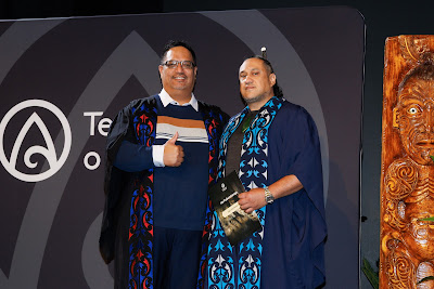 Photo from Ceremony 6 of the TWoA Tāmaki Makaurau 2025 Graduations (May 2025) held at the Mangere Arts Centre in Auckland, New Zealand on Wednesday, 28 May, 2025. Photo by Mike Walen / KeyImagery Photography. Copyright: © 2025 Te Wānanga o Aotearoa.