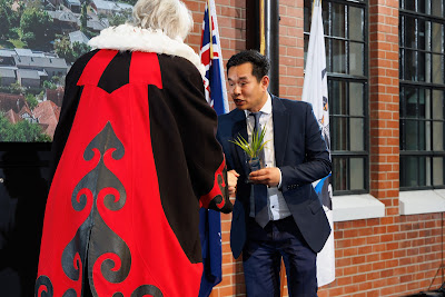 Photo from the HCC NZ Citizenship Ceremony 2 (Afternoon) held at The Atrium, Wintec/Te Pukenga, Hamilton, Waikato, New Zealand at 3:30pm on Monday, 17 June, 2024. Photo: Mike Walen / KeyImagery Photography. Copyright: © Hamilton City Council.