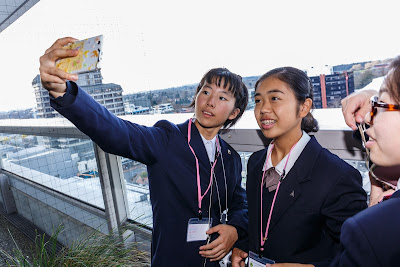 Photo from the Saitama Schools' Visit to Hamilton City Council, Hamilton, New Zealand. Taken: Tuesday, 7 August 2018. Photography: Mike Walen / KeyImagery Photography. Copyright: © Hamilton City Council