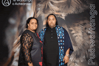 Booth photo from the TWoA Waiariki 2024 Graduations (Kawerau), held at Rautahi Marae, Kawerau, Bay of Plenty, New Zealand on Friday, 17 May, 2023. Photo: InstaBooth by KeyImagery Photography. Copyright: © Te Wānanga o Aotearoa.
