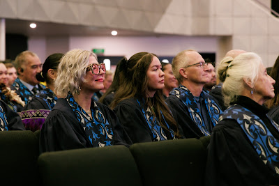 Photo from Ceremony 6 of the TWoA Tāmaki Makaurau 2025 Graduations (May 2025) held at the Mangere Arts Centre in Auckland, New Zealand on Wednesday, 28 May, 2025. Photo by Mike Walen / KeyImagery Photography. Copyright: © 2025 Te Wānanga o Aotearoa.