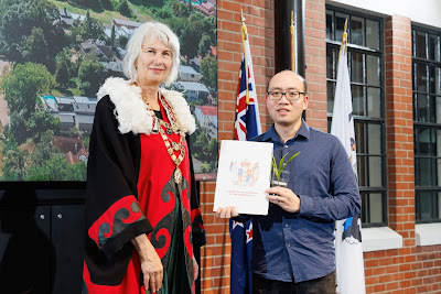 Photo from the HCC NZ Citizenship Ceremony 2 (Afternoon) held at The Atrium, Wintec/Te Pukenga, Hamilton, Waikato, New Zealand at 3:30pm on Monday, 17 June, 2024. Photo: Mike Walen / KeyImagery Photography. Copyright: © Hamilton City Council.