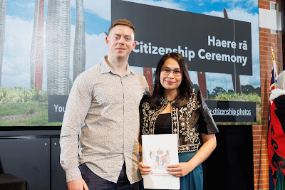 Photo from the HCC NZ Citizenship Ceremony 2 (Afternoon) held at The Atrium, Wintec/Te Pukenga, Hamilton, Waikato, New Zealand at 3:30pm on Monday, 17 June, 2024. Photo: Mike Walen / KeyImagery Photography. Copyright: © Hamilton City Council.