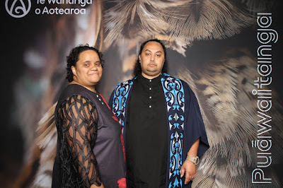 Booth photo from the TWoA Waiariki 2024 Graduations (Kawerau), held at Rautahi Marae, Kawerau, Bay of Plenty, New Zealand on Friday, 17 May, 2023. Photo: InstaBooth by KeyImagery Photography. Copyright: © Te Wānanga o Aotearoa.