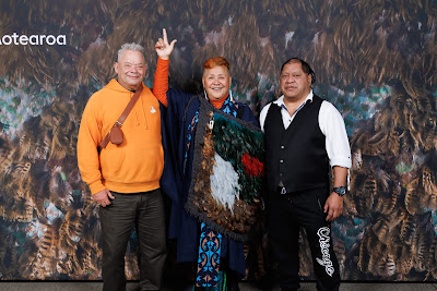 Photo from the TWoA Tāmaki Makaurau 2023 Graduations (Ceremony 1 @ 10am), held at the Due Drop Events Centre, Manukau, Auckland, New Zealand on Wednesday, 7 June, 2023. Photo: Mike Walen / KeyImagery Photography. Copyright: © Te Wānanga o Aotearoa.