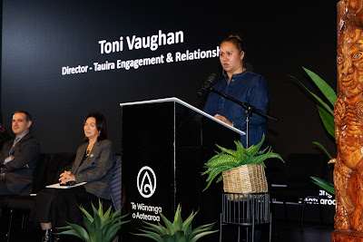 Photo from Ceremony 6 of the TWoA Tāmaki Makaurau 2025 Graduations (May 2025) held at the Mangere Arts Centre in Auckland, New Zealand on Wednesday, 28 May, 2025. Photo by Mike Walen / KeyImagery Photography. Copyright: © 2025 Te Wānanga o Aotearoa.