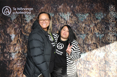 Booth photo from the TWoA Waiariki 2023 Graduations (Waiwhero), held at Te Puia, Rotorua, Bay of Plenty, New Zealand on Friday, 12 May, 2023. Photo: Instabooth by KeyImagery. Copyright: © Te Wānanga o Aotearoa.