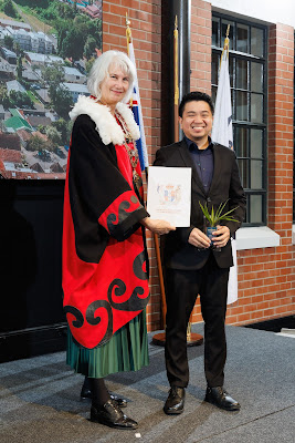 Photo from the HCC NZ Citizenship Ceremony 2 (Afternoon) held at The Atrium, Wintec/Te Pukenga, Hamilton, Waikato, New Zealand at 3:30pm on Monday, 17 June, 2024. Photo: Mike Walen / KeyImagery Photography. Copyright: © Hamilton City Council.