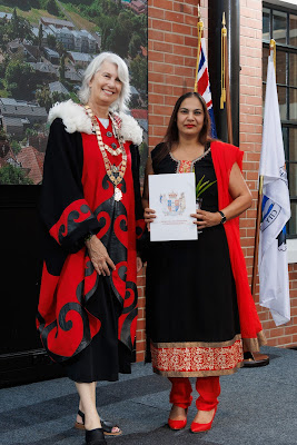 Photo from the HCC NZ Citizenship Ceremony (Afternoon) held in The Atrium, Wintec/Te Pukenga, Hamilton, Waikato, New Zealand at 3:30pm on Monday, 12 February, 2024. Photo: Mike Walen / KeyImagery Photography. Copyright: © Hamilton City Council.