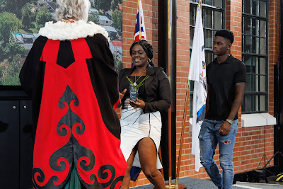 Photo from the HCC NZ Citizenship Ceremony 2 (Afternoon) held at The Atrium, Wintec/Te Pukenga, Hamilton, Waikato, New Zealand at 3:30pm on Monday, 17 June, 2024. Photo: Mike Walen / KeyImagery Photography. Copyright: © Hamilton City Council.