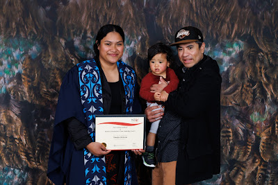 Photo from the TWoA Tāmaki Makaurau 2023 Graduations (Ceremony 3 @ 8pm), held at the Due Drop Events Centre, Manukau, Auckland, New Zealand on Wednesday, 7 June, 2023. Photo: Mike Walen / KeyImagery Photography. Copyright: © Te Wānanga o Aotearoa.