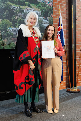 Photo from the HCC NZ Citizenship Ceremony 2 (Afternoon) held at The Atrium, Wintec/Te Pukenga, Hamilton, Waikato, New Zealand at 3:30pm on Monday, 17 June, 2024. Photo: Mike Walen / KeyImagery Photography. Copyright: © Hamilton City Council.