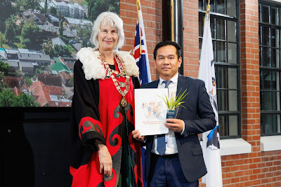 Photo from the HCC NZ Citizenship Ceremony 2 (Afternoon) held at The Atrium, Wintec/Te Pukenga, Hamilton, Waikato, New Zealand at 3:30pm on Monday, 17 June, 2024. Photo: Mike Walen / KeyImagery Photography. Copyright: © Hamilton City Council.