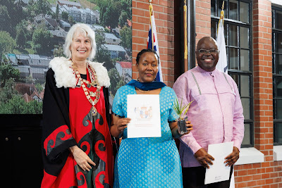 Photo from the HCC NZ Citizenship Ceremony 2 (Afternoon) held at The Atrium, Wintec/Te Pukenga, Hamilton, Waikato, New Zealand at 3:30pm on Monday, 17 June, 2024. Photo: Mike Walen / KeyImagery Photography. Copyright: © Hamilton City Council.