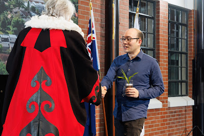 Photo from the HCC NZ Citizenship Ceremony 2 (Afternoon) held at The Atrium, Wintec/Te Pukenga, Hamilton, Waikato, New Zealand at 3:30pm on Monday, 17 June, 2024. Photo: Mike Walen / KeyImagery Photography. Copyright: © Hamilton City Council.