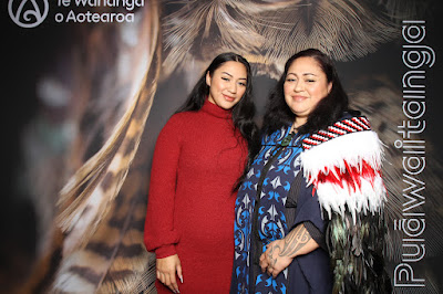 Booth photo from the TWoA Waiariki 2024 Graduations (Kawerau), held at Rautahi Marae, Kawerau, Bay of Plenty, New Zealand on Friday, 17 May, 2023. Photo: InstaBooth by KeyImagery Photography. Copyright: © Te Wānanga o Aotearoa.