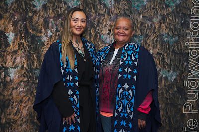 Photo from the TWoA Waiariki 2023 Graduations (Kawerau), held at  Rautahi Marae, Kawerau, Bay of Plenty, New Zealand on Friday, 2 June, 2023. Photo: Alick Saunders for KeyImagery Photography. Copyright: © Te Wānanga o Aotearoa.