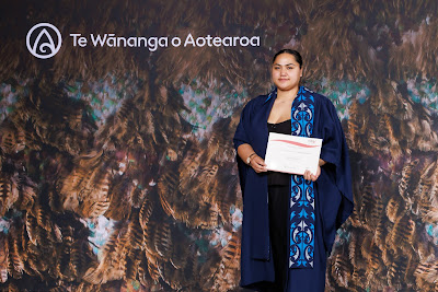 Photo from the TWoA Tāmaki Makaurau 2023 November Graduations (Ceremony 1 @ 1pm), held at the Due Drop Events Centre, Manukau, Auckland, New Zealand on Tuesday, 28 November, 2023. Photo: Mike Walen / KeyImagery Photography. Copyright: © Te Wānanga o Aotearoa.