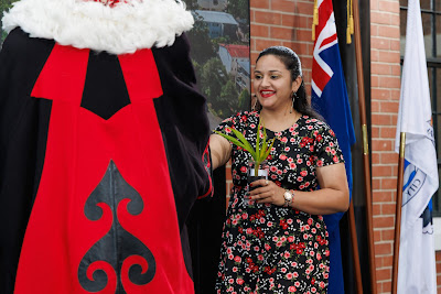 Photo from the HCC NZ Citizenship Ceremony (Afternoon) held in The Atrium, Wintec/Te Pukenga, Hamilton, Waikato, New Zealand at 3:30pm on Monday, 12 February, 2024. Photo: Mike Walen / KeyImagery Photography. Copyright: © Hamilton City Council.