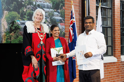 Photo from the HCC NZ Citizenship Ceremony 2 (Afternoon) held at The Atrium, Wintec/Te Pukenga, Hamilton, Waikato, New Zealand at 3:30pm on Monday, 17 June, 2024. Photo: Mike Walen / KeyImagery Photography. Copyright: © Hamilton City Council.