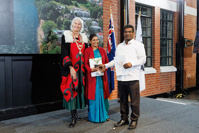 Photo from the HCC NZ Citizenship Ceremony 2 (Afternoon) held at The Atrium, Wintec/Te Pukenga, Hamilton, Waikato, New Zealand at 3:30pm on Monday, 17 June, 2024. Photo: Mike Walen / KeyImagery Photography. Copyright: © Hamilton City Council.