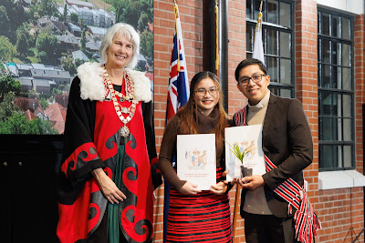 Photo from the HCC NZ Citizenship Ceremony 2 (Afternoon) held at The Atrium, Wintec/Te Pukenga, Hamilton, Waikato, New Zealand at 3:30pm on Monday, 17 June, 2024. Photo: Mike Walen / KeyImagery Photography. Copyright: © Hamilton City Council.