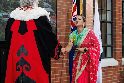 Photo from the HCC NZ Citizenship Ceremony (Afternoon) held in The Atrium, Wintec/Te Pukenga, Hamilton, Waikato, New Zealand at 3:30pm on Monday, 12 February, 2024. Photo: Mike Walen / KeyImagery Photography. Copyright: © Hamilton City Council.