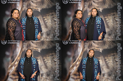 Booth photo from the TWoA Waiariki 2024 Graduations (Kawerau), held at Rautahi Marae, Kawerau, Bay of Plenty, New Zealand on Friday, 17 May, 2023. Photo: InstaBooth by KeyImagery Photography. Copyright: © Te Wānanga o Aotearoa.