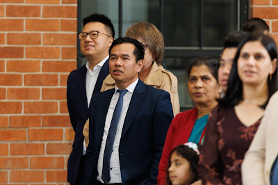 Photo from the HCC NZ Citizenship Ceremony 2 (Afternoon) held at The Atrium, Wintec/Te Pukenga, Hamilton, Waikato, New Zealand at 3:30pm on Monday, 17 June, 2024. Photo: Mike Walen / KeyImagery Photography. Copyright: © Hamilton City Council.