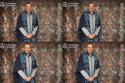Booth photo from the TWoA Waiariki 2023 Graduations (Whakatāne), held at the Baptist Church, Whakatāne, Bay of Plenty, New Zealand on Wednesday, 17 May, 2023. Photo: Mike Walen / KeyImagery Photography. Copyright: © Te Wānanga o Aotearoa.