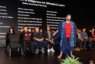 Photo from Ceremony 1 of the TWoA Tāmaki Makaurau 2025 Graduations (May 2025) held at the Mangere Arts Centre in Auckland, New Zealand on Monday, 26 May, 2025. Photo by Mike Walen / KeyImagery Photography. Copyright: © 2025 Te Wānanga o Aotearoa.