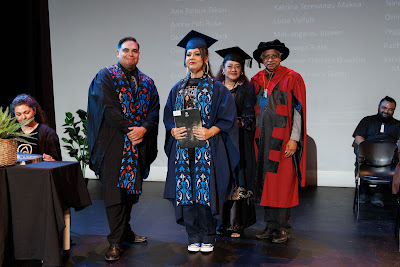 Photo from Ceremony 2 of the TWoA Tāmaki Makaurau 2025 Graduations (March 2025) held at the Mangere Arts Centre in Auckland, New Zealand on Wednesday, 12 March, 2025. Photo by Mike Walen / KeyImagery Photography. Copyright: © 2025 Te Wānanga o Aotearoa.