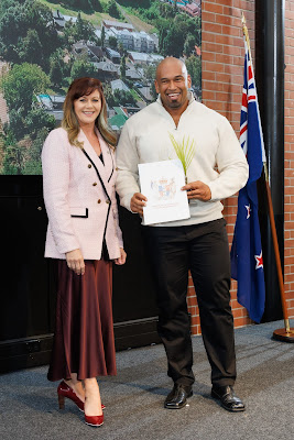 Photo from the HCC NZ Citizenship Ceremony 2 (Afternoon) held at The Atrium, Wintec/Te Pukenga, Hamilton, Waikato, New Zealand at 3:30pm on Monday, 12 August, 2024. Photo: Mike Walen / KeyImagery Photography. Copyright: © Hamilton City Council.
