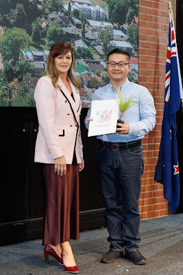 Photo from the HCC NZ Citizenship Ceremony 2 (Afternoon) held at The Atrium, Wintec/Te Pukenga, Hamilton, Waikato, New Zealand at 3:30pm on Monday, 12 August, 2024. Photo: Mike Walen / KeyImagery Photography. Copyright: © Hamilton City Council.