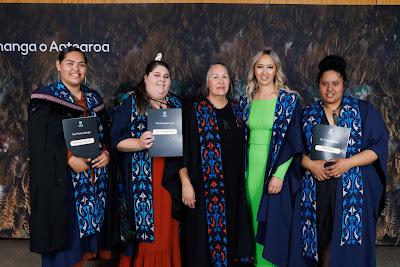 Photo from the TWoA Tāmaki Makaurau 2023 Graduations (Ceremony 5 @ 3pm), held at the Due Drop Events Centre, Manukau, Auckland, New Zealand on Thursday, 8 June, 2023. Photo: Mike Walen / KeyImagery Photography. Copyright: © Te Wānanga o Aotearoa.