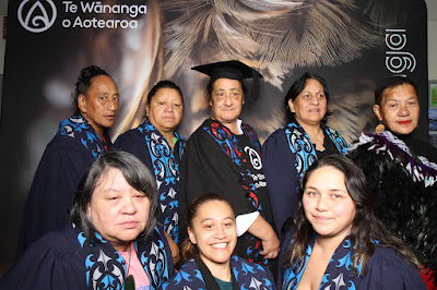Booth photo from the TWoA Waiariki 2024 Graduations (Kawerau), held at Rautahi Marae, Kawerau, Bay of Plenty, New Zealand on Friday, 17 May, 2023. Photo: InstaBooth by KeyImagery Photography. Copyright: © Te Wānanga o Aotearoa.