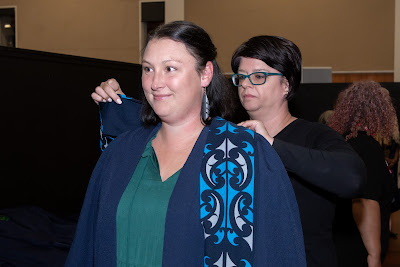 Photo from the TWoA Te Tai Tokerau 2024 Graduation (Kaitaia), held at Te Ahu in Kaitaia, Northland, New Zealand on Wednesday, 8 May, 2024. Photo by Alick Saunders for KeyImagery Photography. Copyright: © Te Wānanga o Aotearoa.