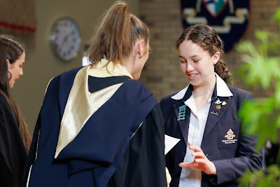 Photo from the Waikato Diocesan Senior Prize-giving 2023 held at Waikato Diocesan School for Girls, Hamilton, New Zealand, on Thursday 26 October 2023.  Photo: Mike Walen / KeyImagery Photography. Copyright: © Waikato Diocesan School for Girls.