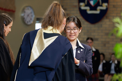 Photo from the Waikato Diocesan Senior Prize-giving 2023 held at Waikato Diocesan School for Girls, Hamilton, New Zealand, on Thursday 26 October 2023.  Photo: Mike Walen / KeyImagery Photography. Copyright: © Waikato Diocesan School for Girls.