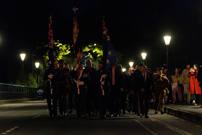 Photo from the Anzac Day 2025 Dawn Service held at Memorial Park in Hamilton, Waikato, New Zealand on Friday, 25 April, 2025. Photography by Mike Walen / KeyImagery Photography. Copyright: © 2025 Hamilton City Council.