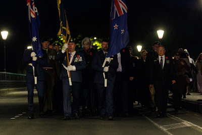 Photo from the Anzac Day 2025 Dawn Service held at Memorial Park in Hamilton, Waikato, New Zealand on Friday, 25 April, 2025. Photography by Mike Walen / KeyImagery Photography. Copyright: © 2025 Hamilton City Council.