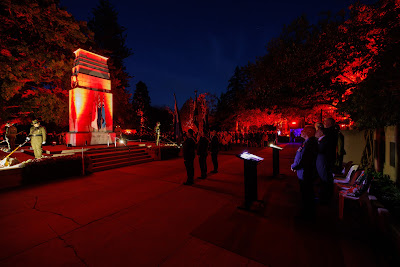 Photo from the Anzac Day 2025 Dawn Service held at Memorial Park in Hamilton, Waikato, New Zealand on Friday, 25 April, 2025. Photography by Mike Walen / KeyImagery Photography. Copyright: © 2025 Hamilton City Council.