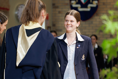 Photo from the Waikato Diocesan Senior Prize-giving 2023 held at Waikato Diocesan School for Girls, Hamilton, New Zealand, on Thursday 26 October 2023.  Photo: Mike Walen / KeyImagery Photography. Copyright: © Waikato Diocesan School for Girls.