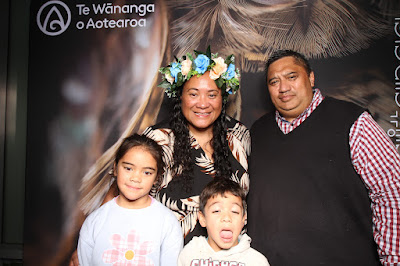 Booth photo from Ceremony 2 of the TWoA Tāmaki Makaurau 2025 Graduations (March 2025) held at the Mangere Arts Centre in Auckland, New Zealand on Wednesday, 12 March, 2025. Photo: InstaBooth by KeyImagery Photography. Copyright: © 2025 Te Wānanga o Aotearoa.