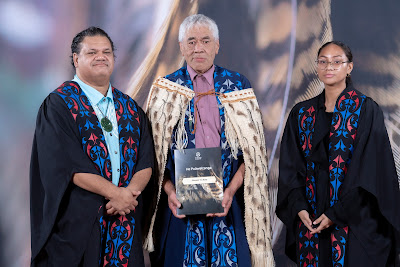 Photo from the TWoA Te Tai Tokerau 2024 Graduation (Kaitaia), held at Te Ahu in Kaitaia, Northland, New Zealand on Wednesday, 8 May, 2024. Photo by Alick Saunders for KeyImagery Photography. Copyright: © Te Wānanga o Aotearoa.
