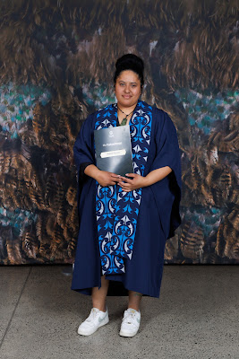 Photo from the TWoA Tāmaki Makaurau 2023 Graduations (Ceremony 5 @ 3pm), held at the Due Drop Events Centre, Manukau, Auckland, New Zealand on Thursday, 8 June, 2023. Photo: Mike Walen / KeyImagery Photography. Copyright: © Te Wānanga o Aotearoa.