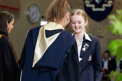 Photo from the Waikato Diocesan Senior Prize-giving 2023 held at Waikato Diocesan School for Girls, Hamilton, New Zealand, on Thursday 26 October 2023.  Photo: Mike Walen / KeyImagery Photography. Copyright: © Waikato Diocesan School for Girls.
